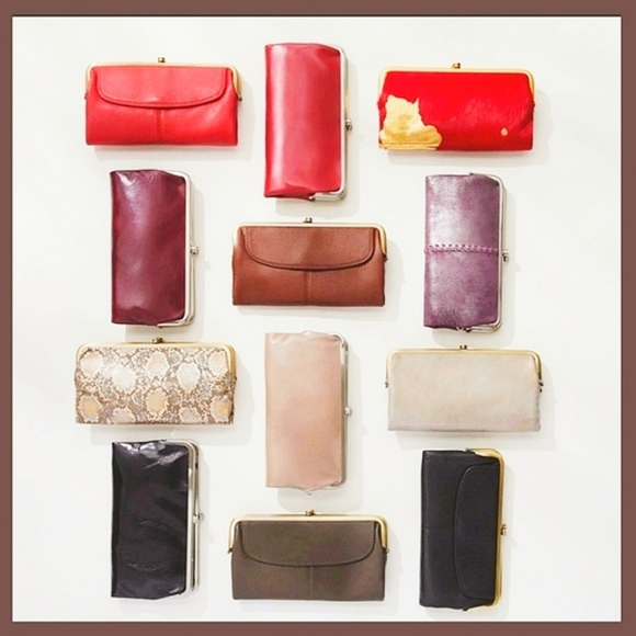 HOBO The Original Vintage Warm Floral Print Leather 'Lauren' Wallet/Clutch - Picture 9 of 11